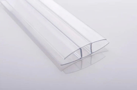 5/16 in. (8mm) 144 in. Polycarbonate Clear H profile